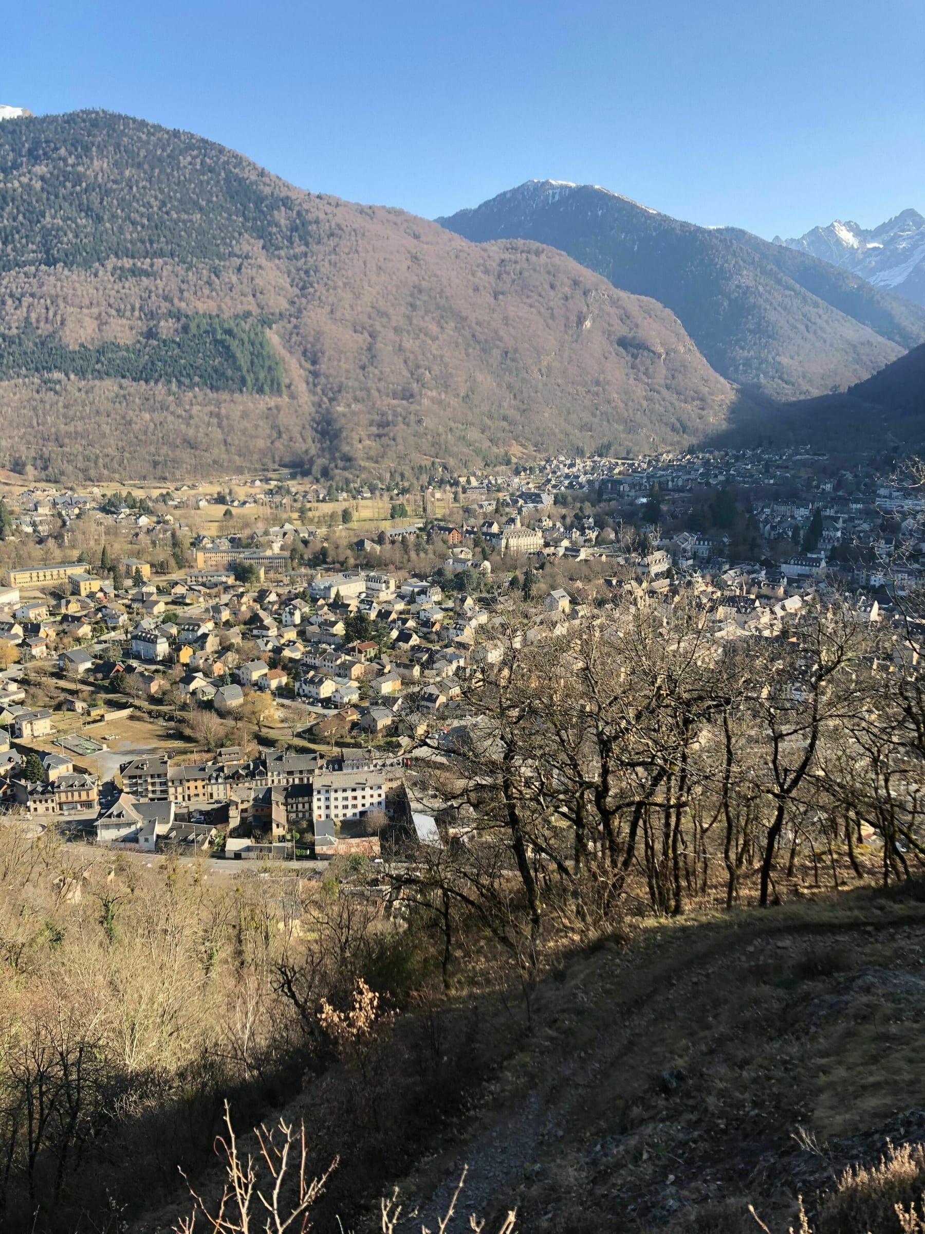 Randonnée Bagnères-de-Luchon - Vue sur Bagnères-de-Luchon