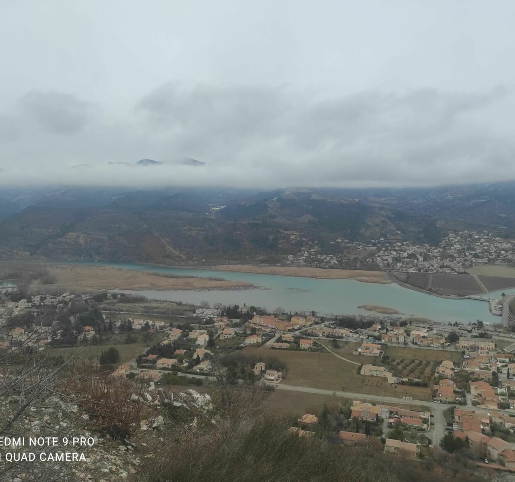 Randonnée Volonne - Volonne, le Tour du lac par le Barrage de l'Escale