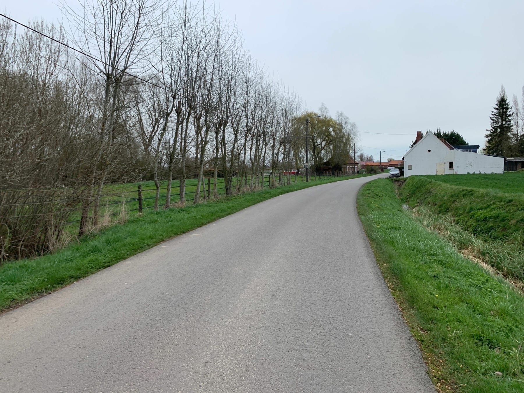 Randonnée Lestrem - Petite balade en campagne à Lestrem