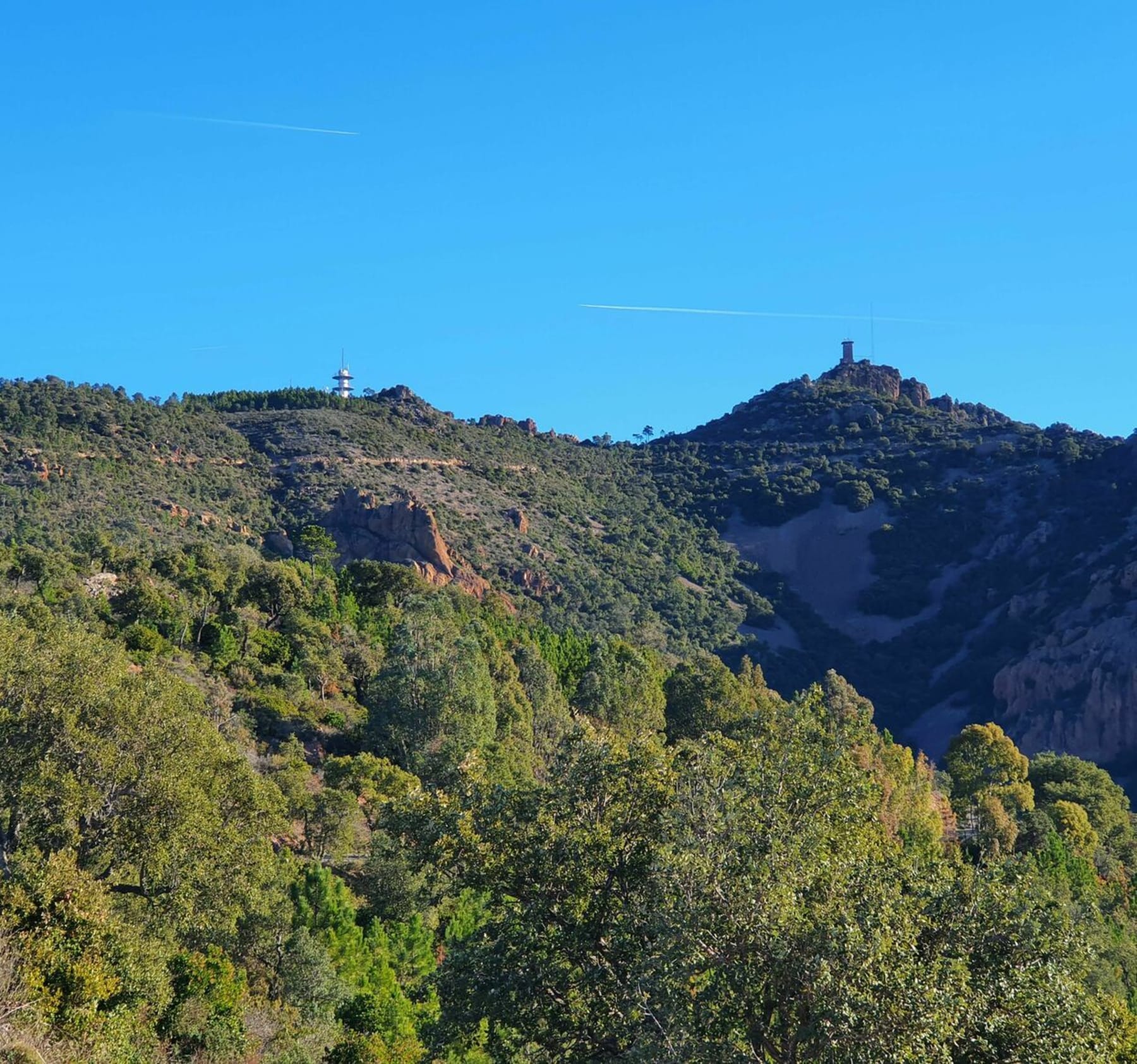 Randonnée Fréjus - Sortie VTT dans l'Estérel depuis la Tour de Mare