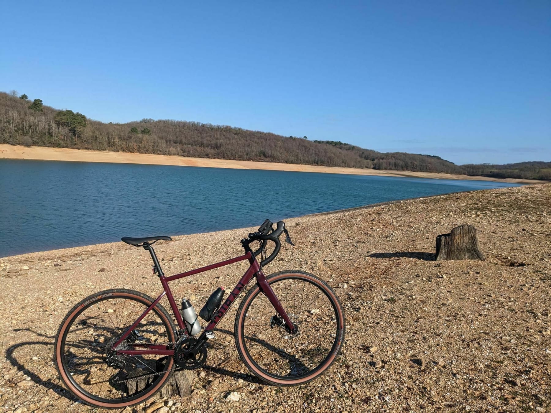 Randonnée Albi - D'Albi au Lac de la Bancalié en Gravel