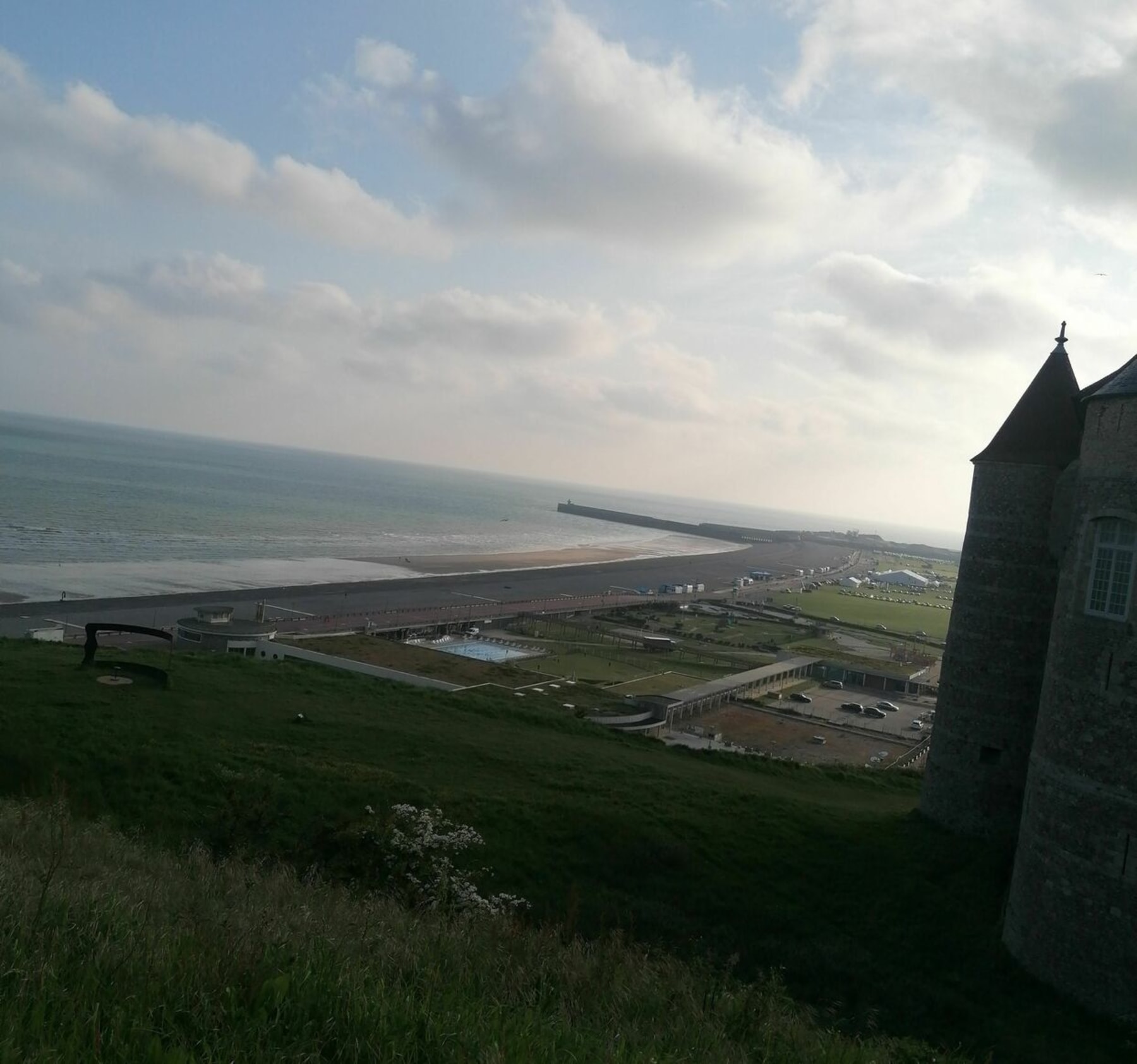 Randonnée Dieppe - Sublimes vues sur la ville de Dieppe par le château