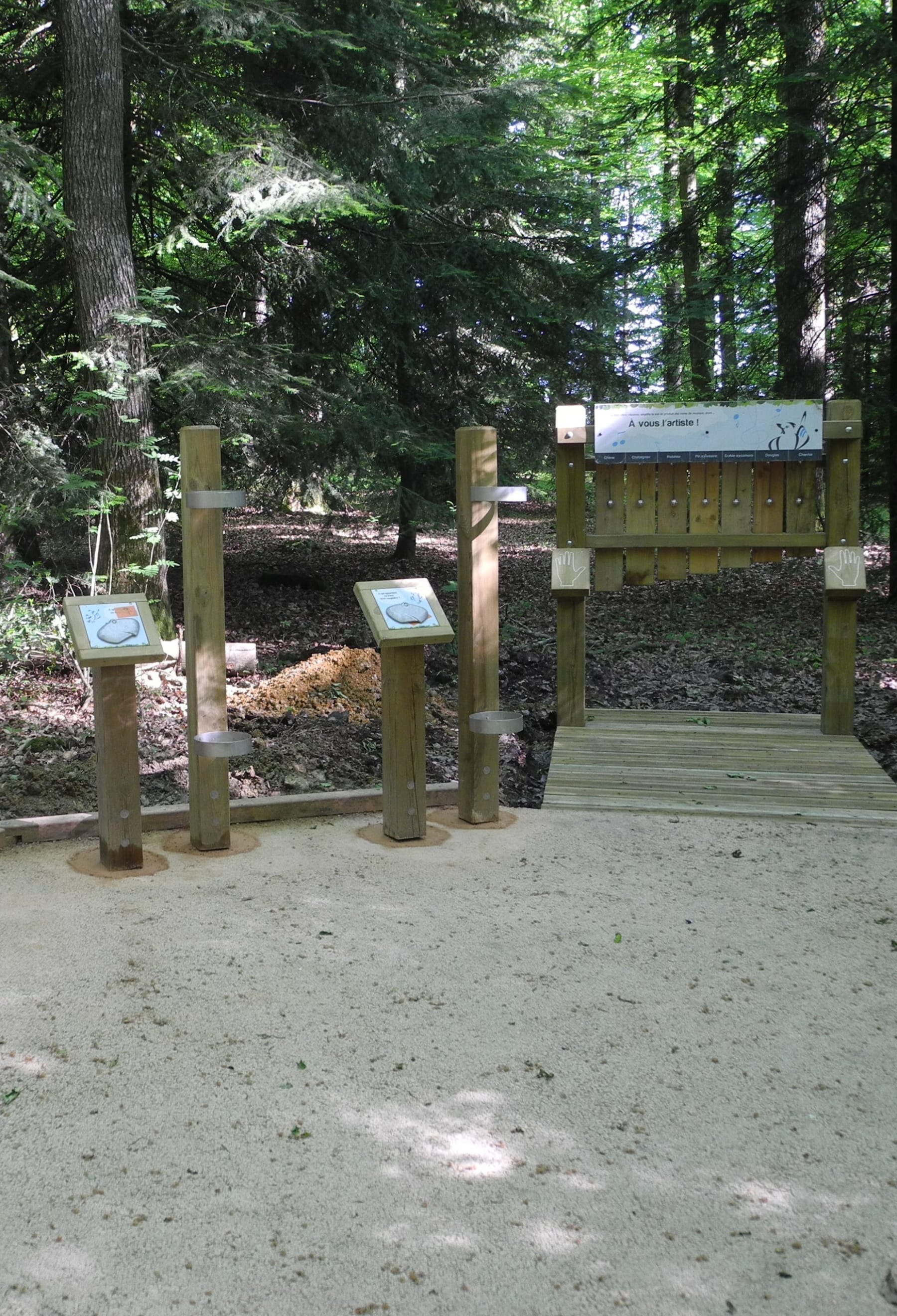 Randonnée Senonches - Sentier sensoriel de l'Orée du Bois