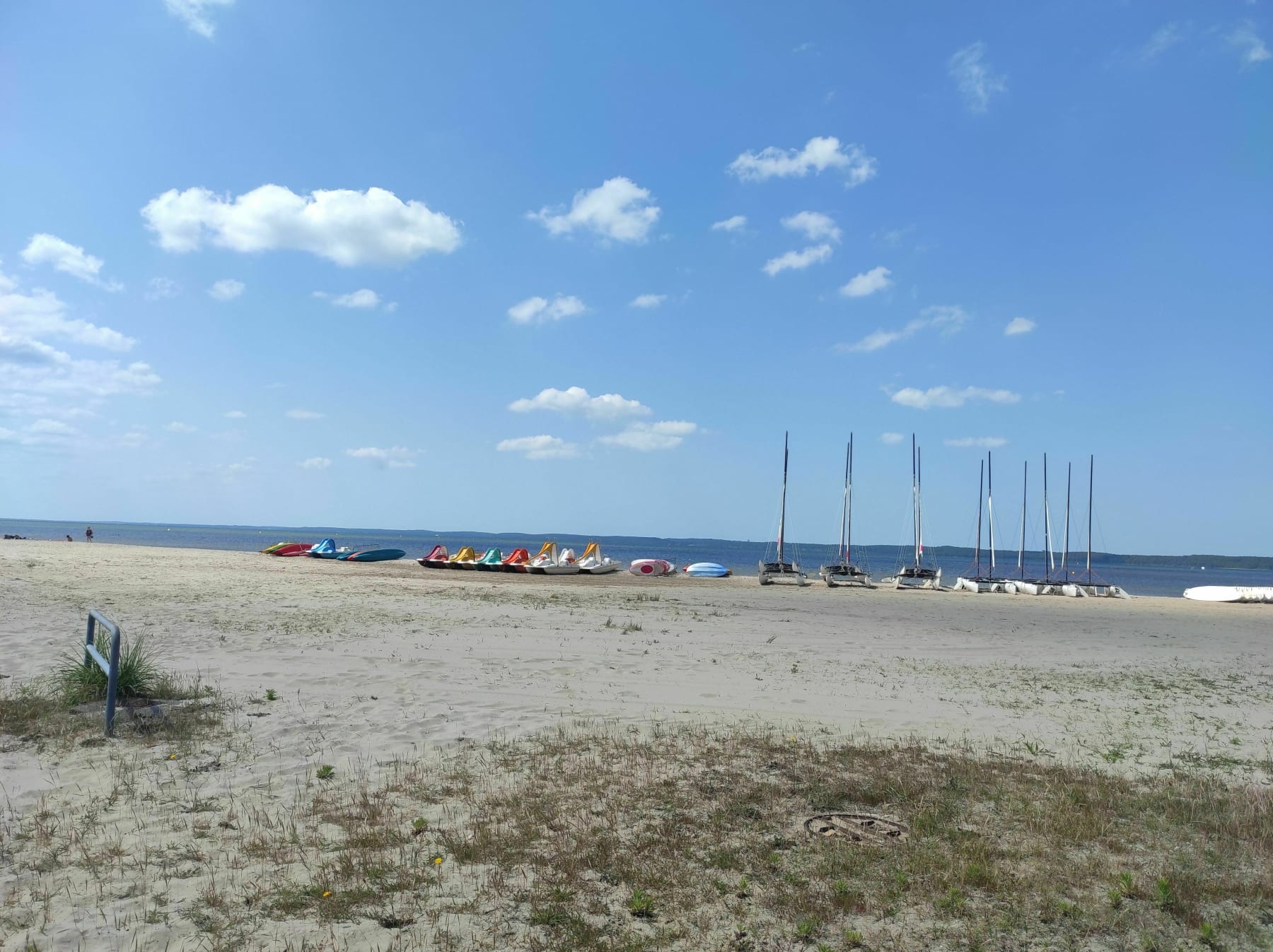 Randonnée Hourtin - De la plage au port d'Hourtin à VTC