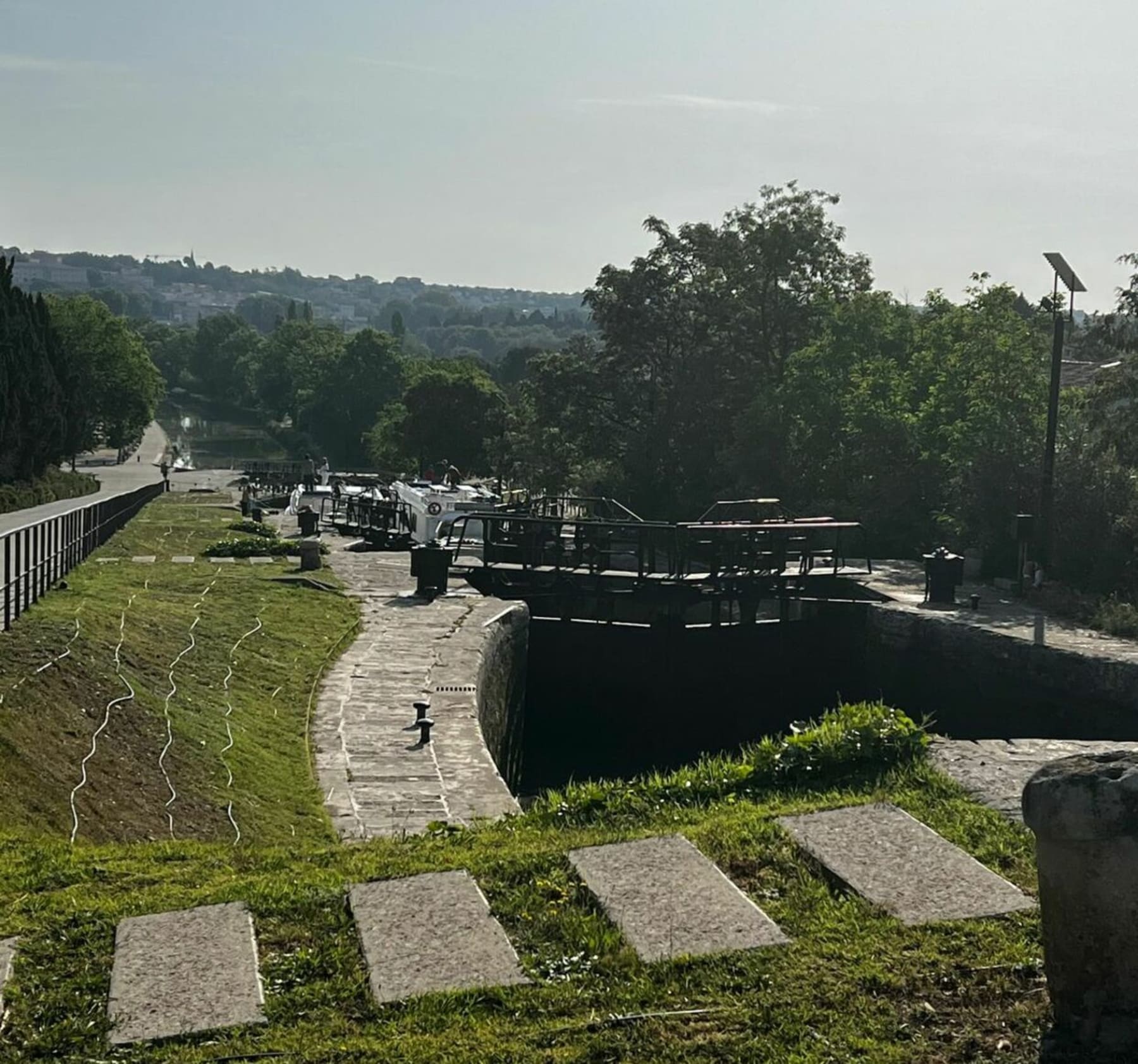 Randonnée Béziers - De Béziers à Portiragnes Plage, par le canal du Midi à VTT