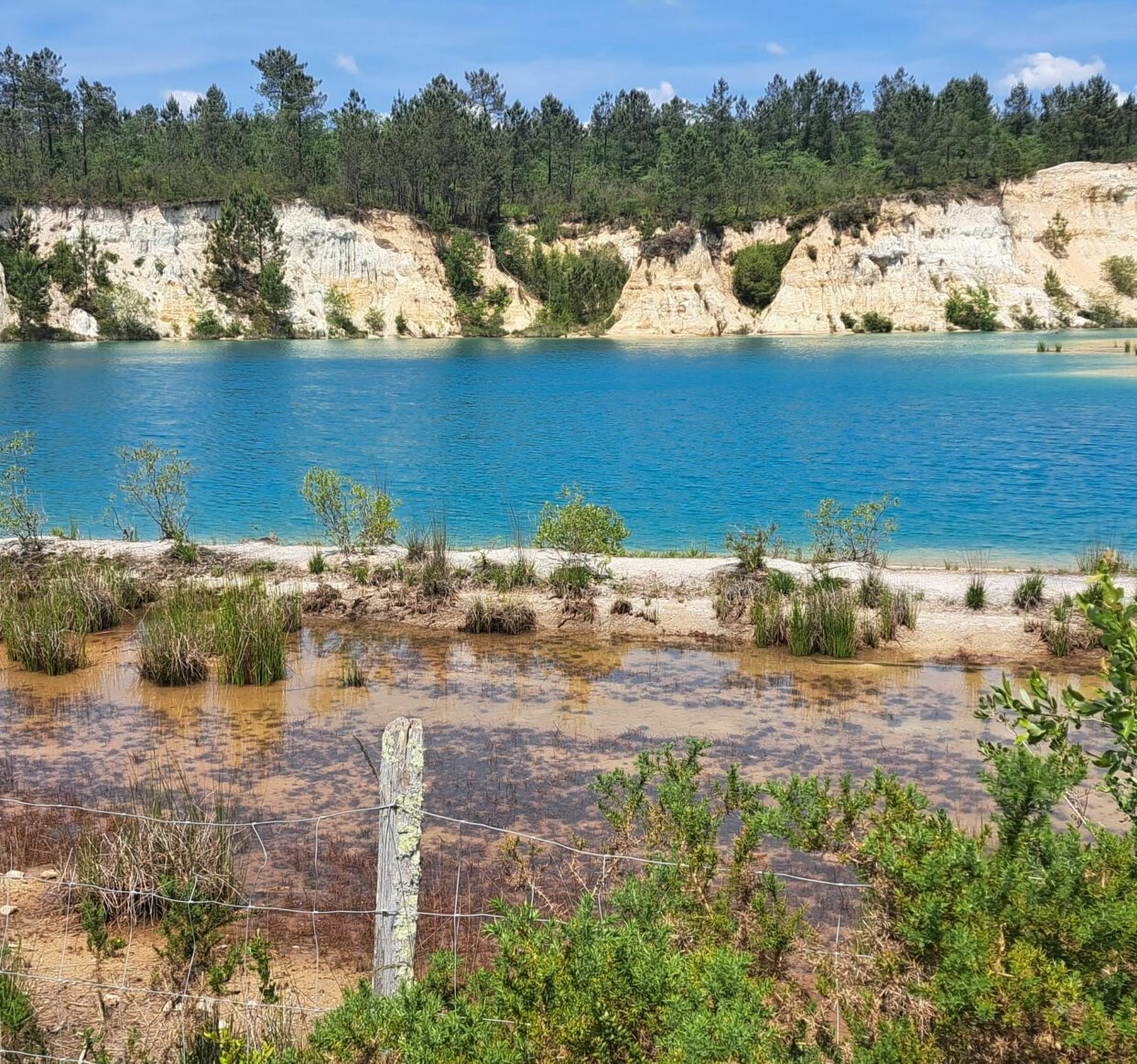 Randonnée Guizengeard - Les lacs bleus de Guizengeard