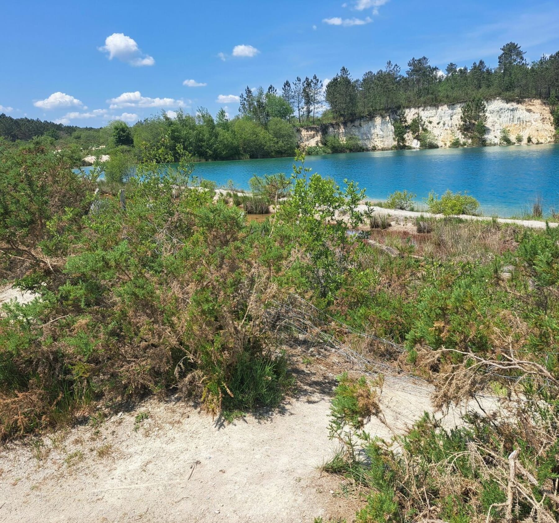 Randonnée Guizengeard - Les lacs bleus de Guizengeard