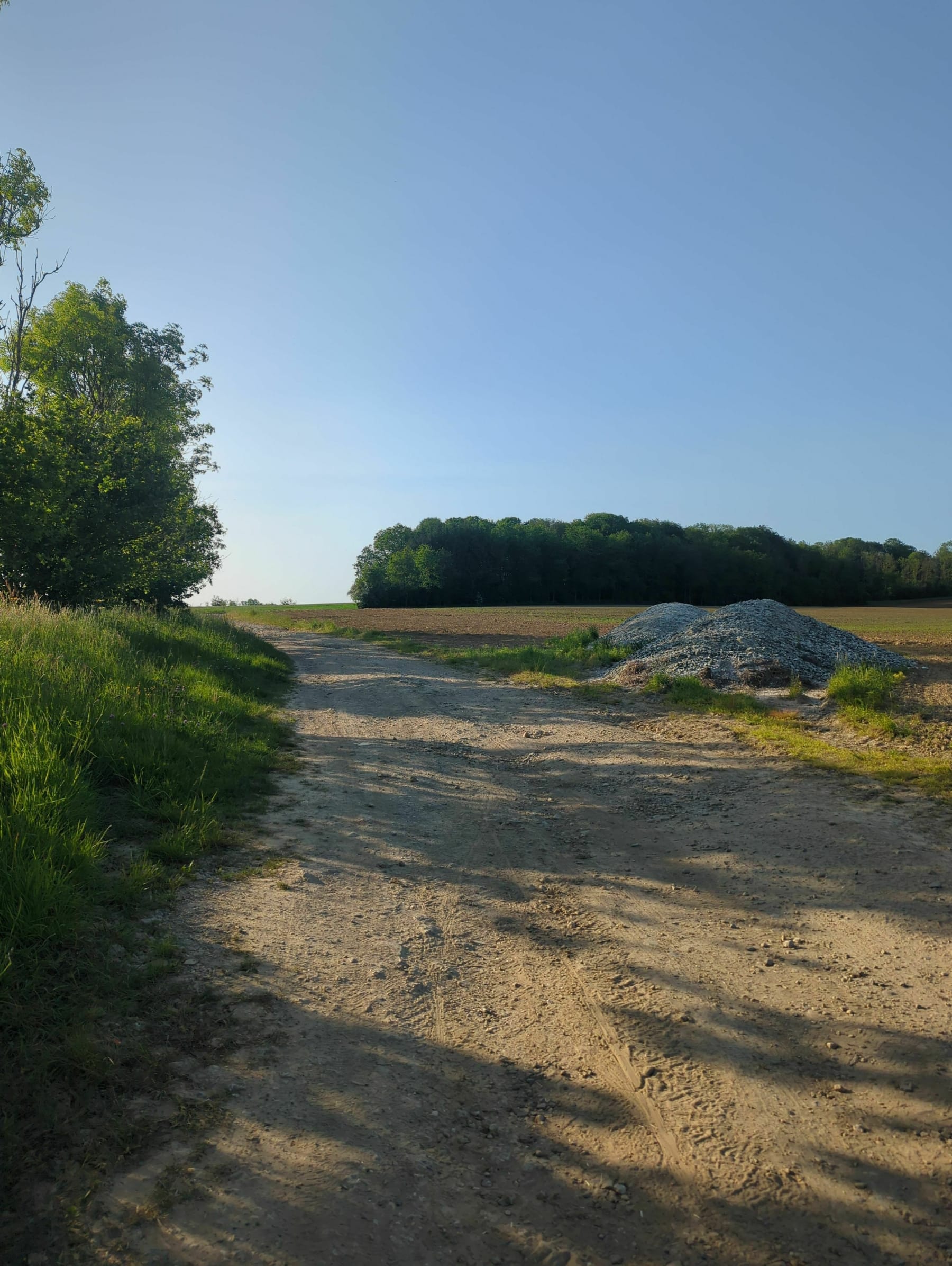 Randonnée Aiglemont - Sortie à l'entrée d'Aiglemont