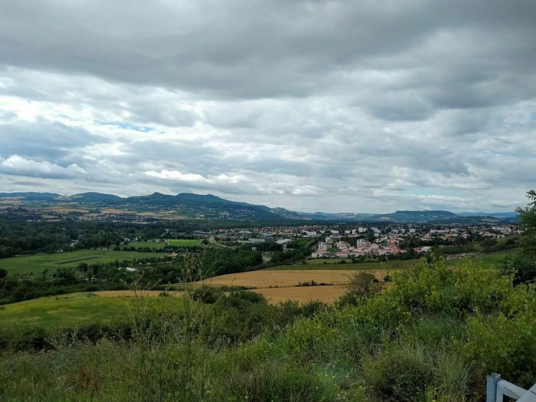 Randonnée Cournon-d'Auvergne - Paysages Cournonnais