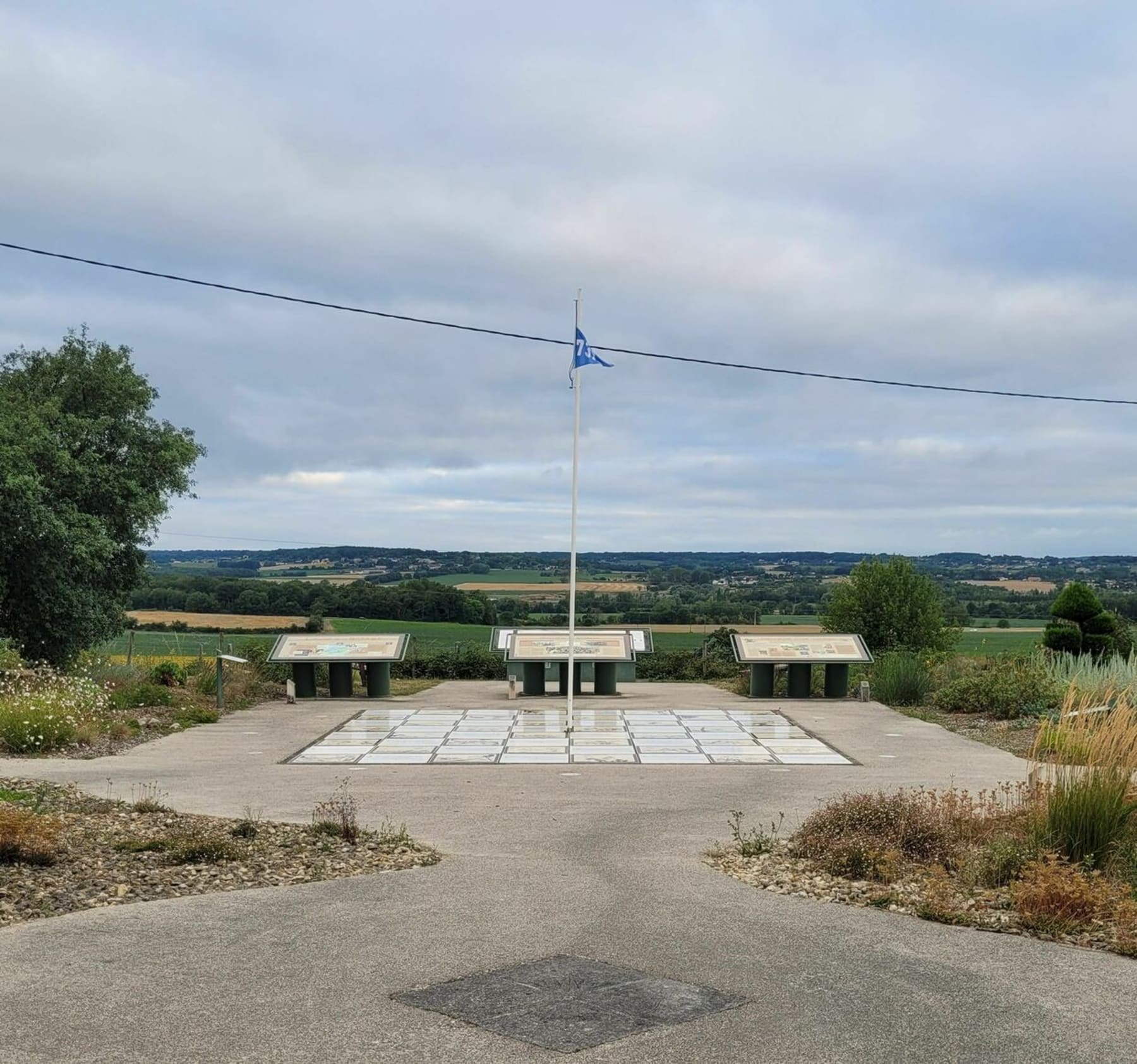 Randonnée Naintré - Du site du vieux Poitiers à celui de la bataille de Poitiers