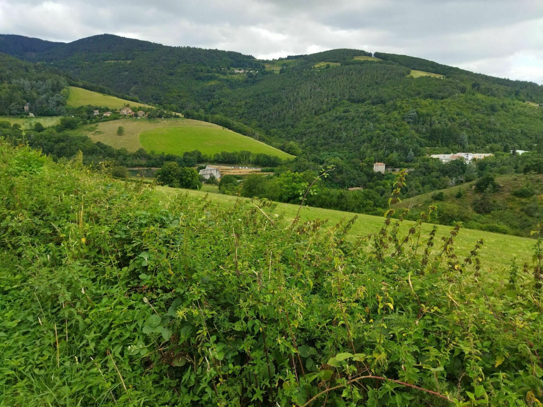 Randonnée Saint-Chamond - Sortie vers les barrages de La Rive et Soulages