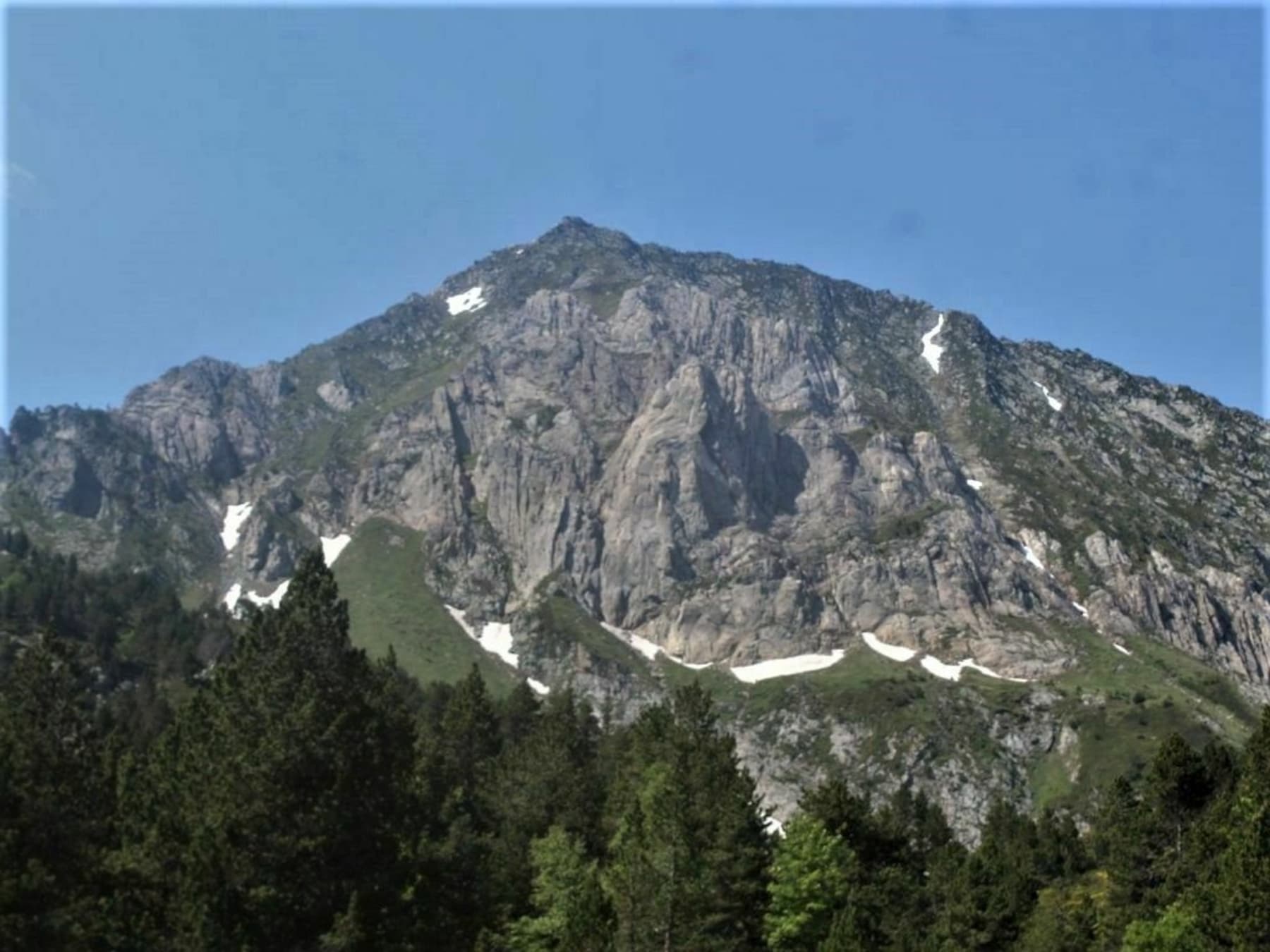 Randonnée Mijanès - Au pied du Roc Blanc