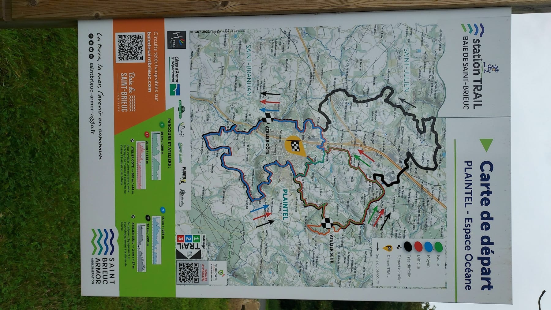 Randonnée Plaintel - Parcours de Crapado par forêt des Mauriers