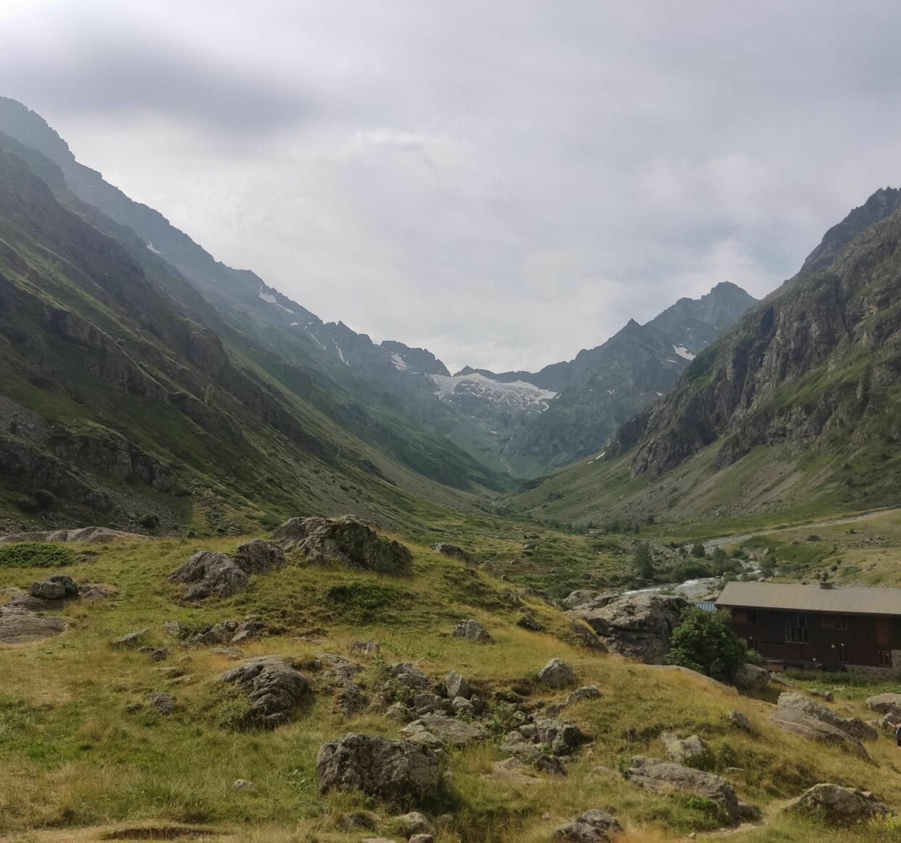 Randonnée Saint-Christophe-en-Oisans - Montée au Lac des Rouies