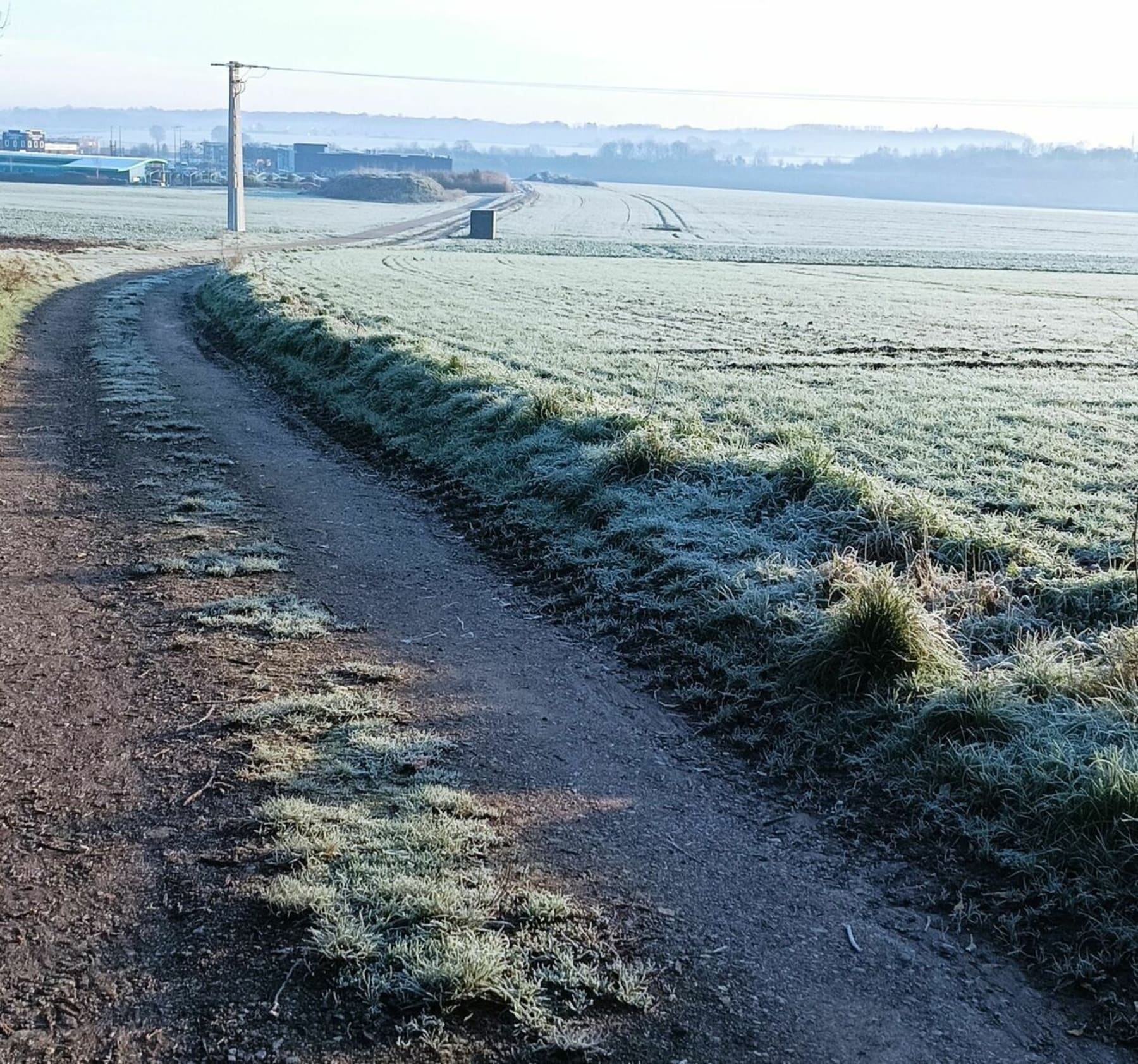 Randonnée Bruay-la-Buissière - Balade d'hiver à La Buissière