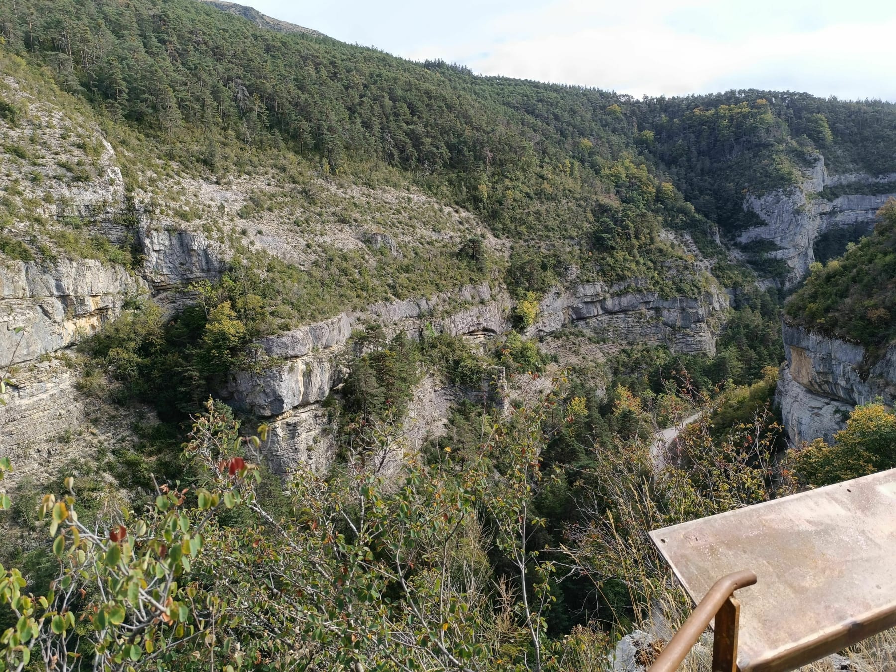 Randonnée La Faurie - Le sentier des falaises et Rif d'Agnielles