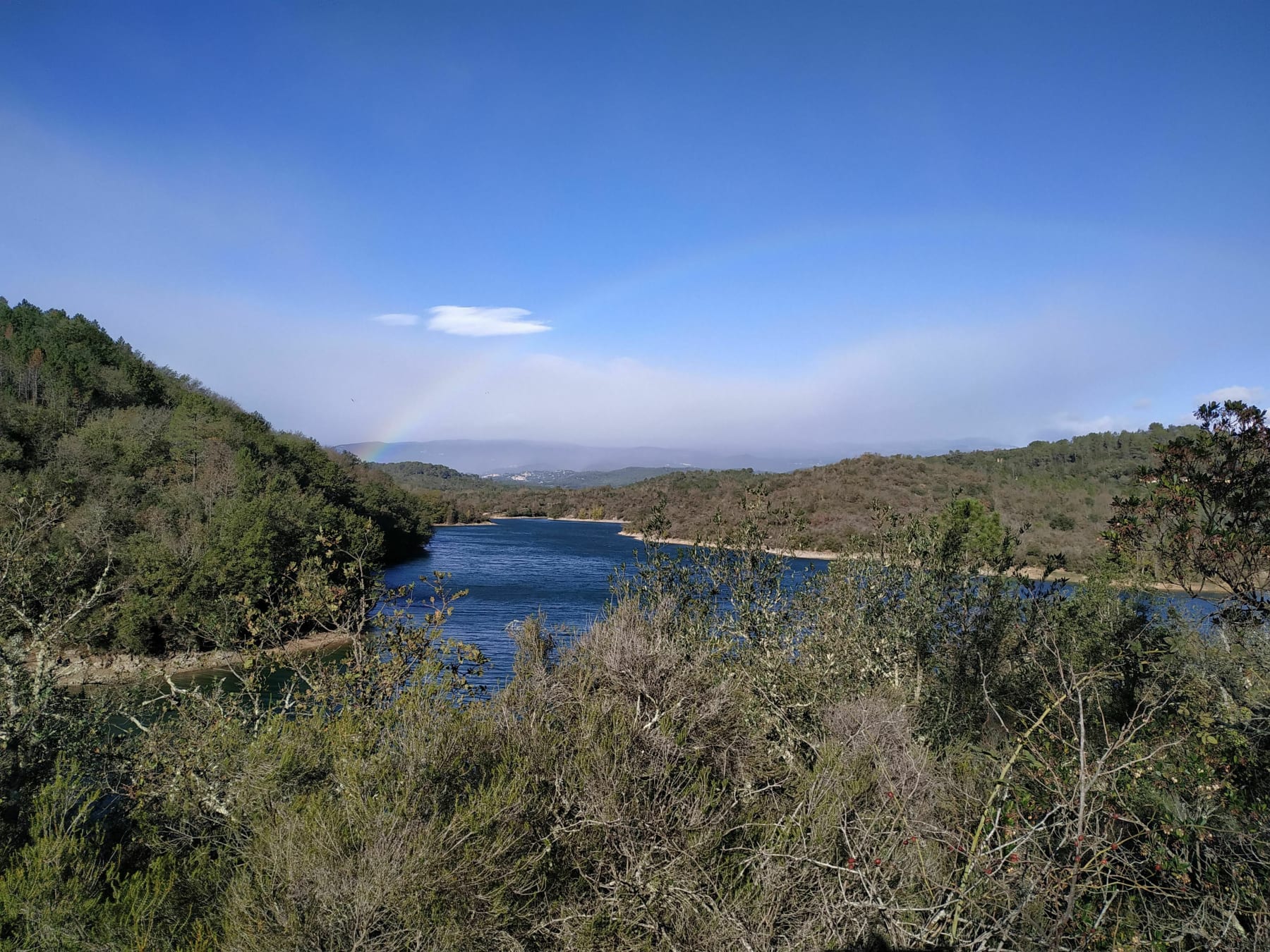 Randonnée Saint-Paul-en-Forêt - Lac de Saint Cassien depuis Saint Paul