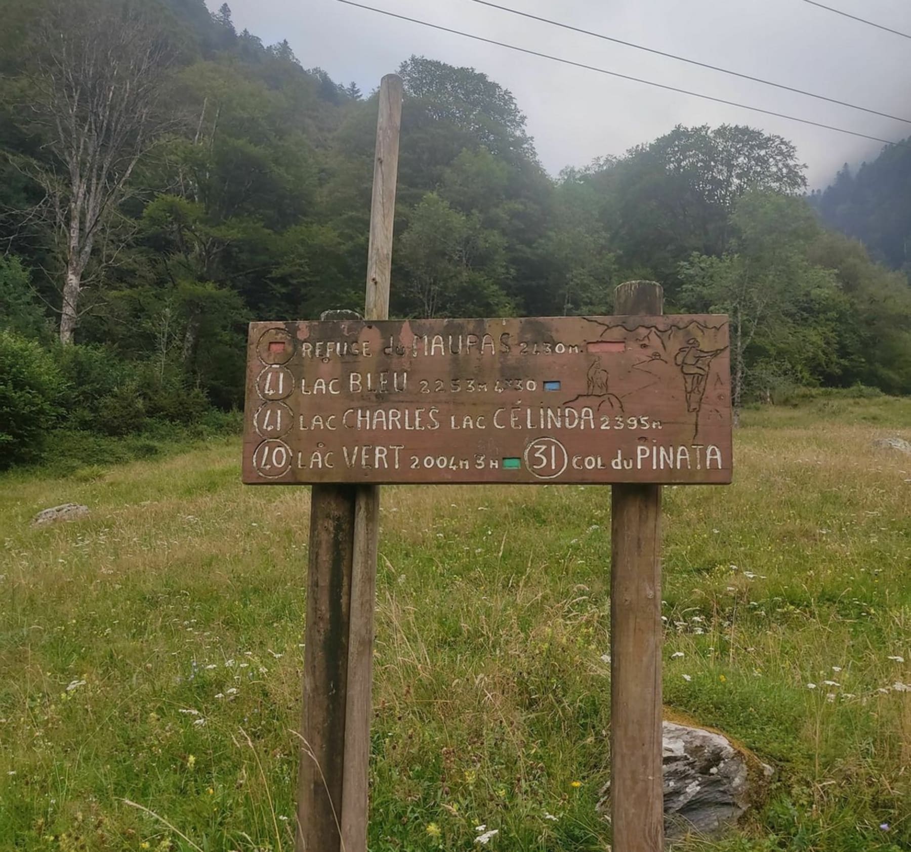 Randonnée Cazeaux-de-Larboust - Randonnée directe par le Lac Vert, le long de l'Houradade