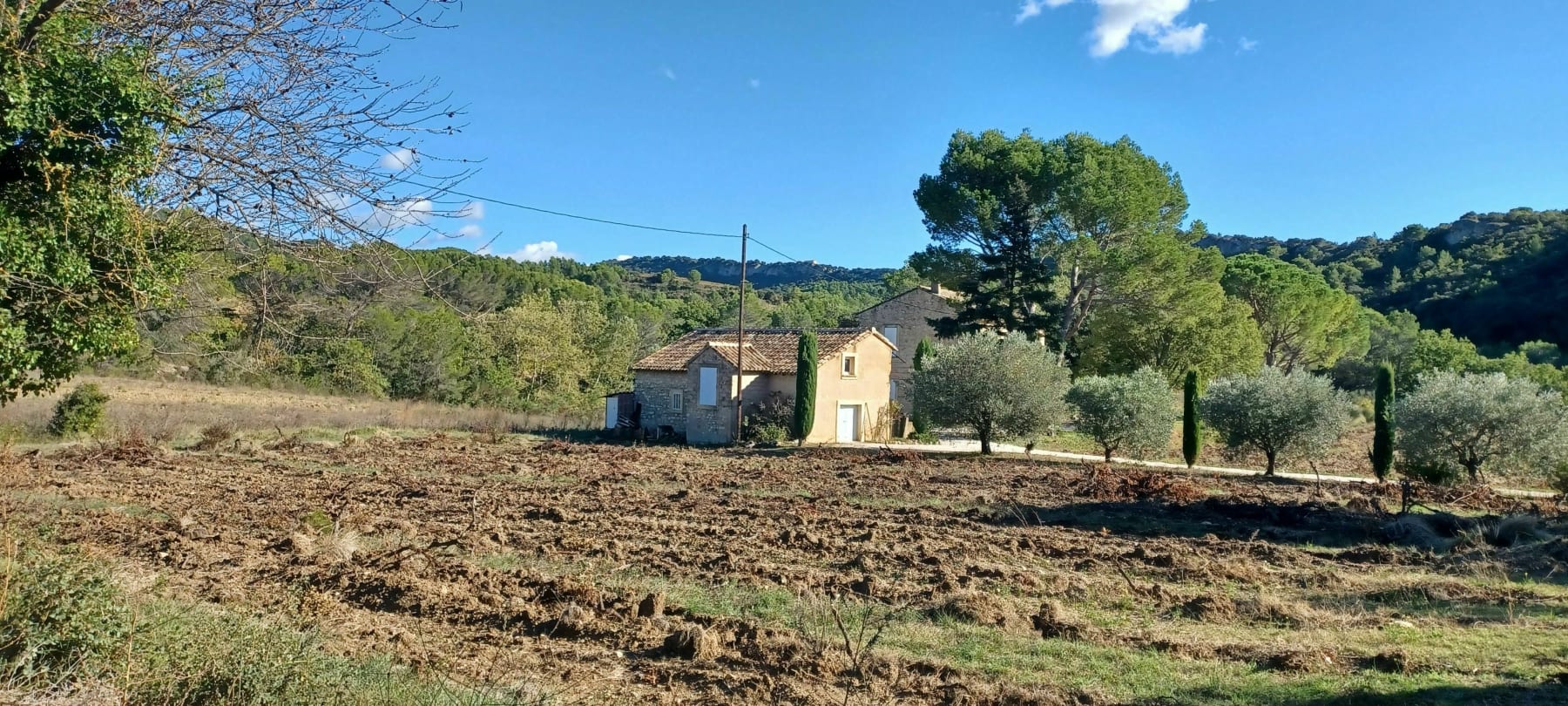 Randonnée Caromb - Dans la plaine de Sarrians