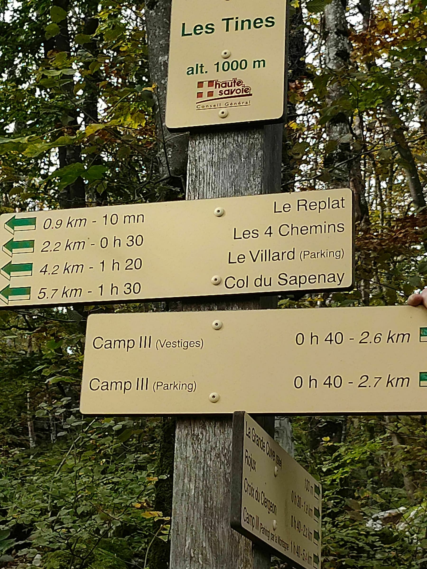 Randonnée Moye - Col du Clergeon par la Grande Cuve