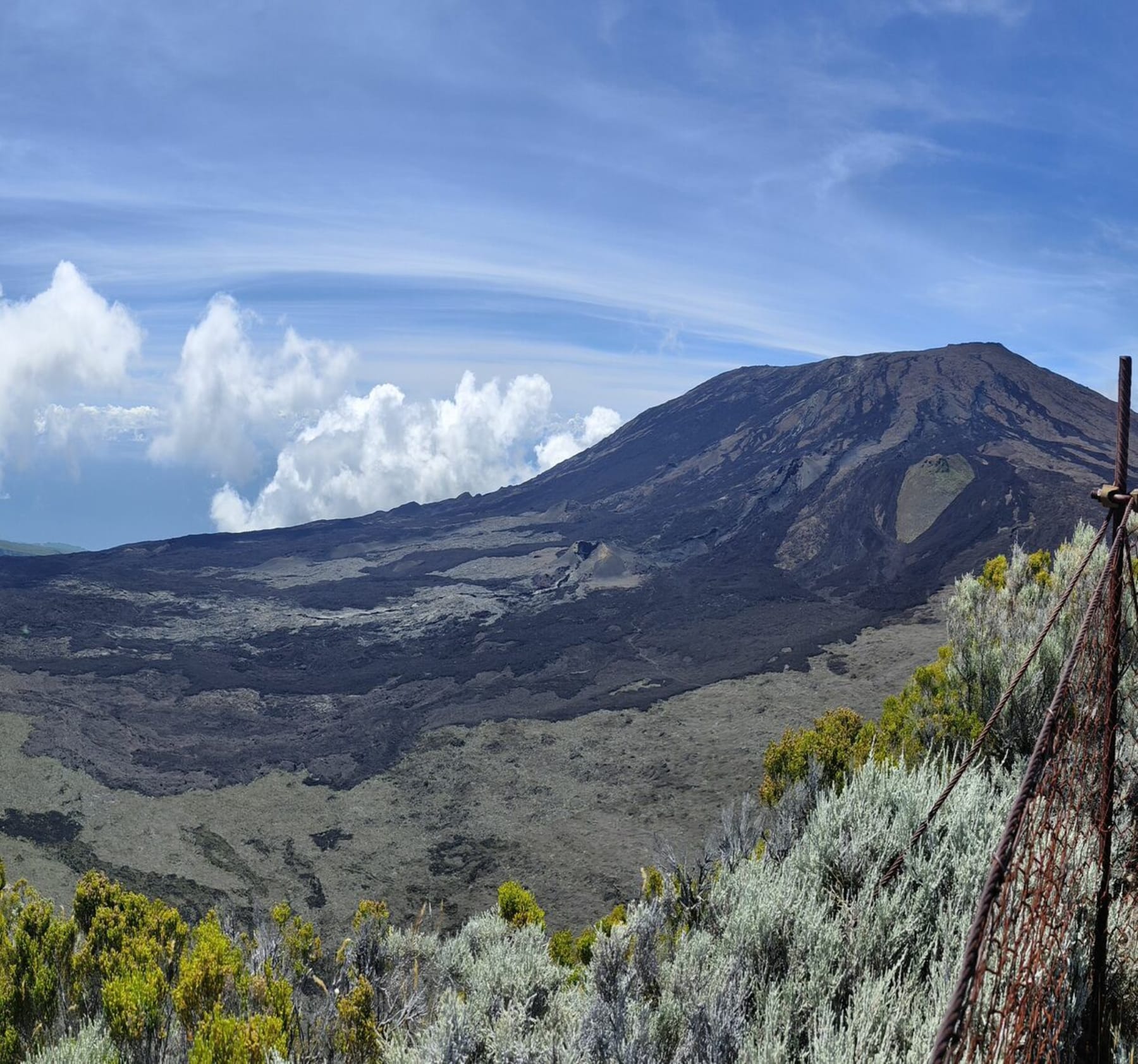 Randonnée Sainte Rose - Piton partage, gîte du volcan