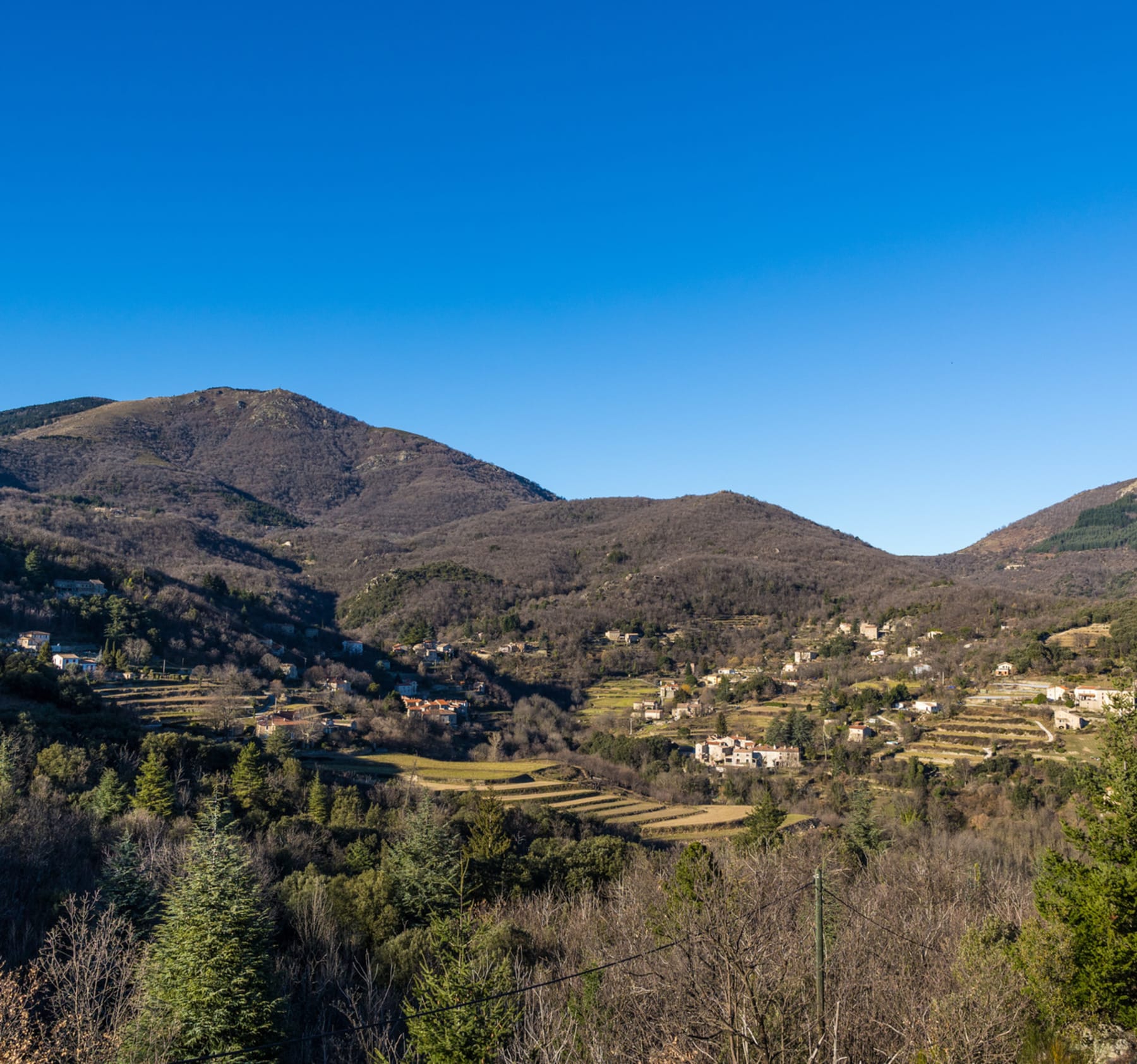 Randonnée Le Vigan - Col de la Lusette depuis le Vigan