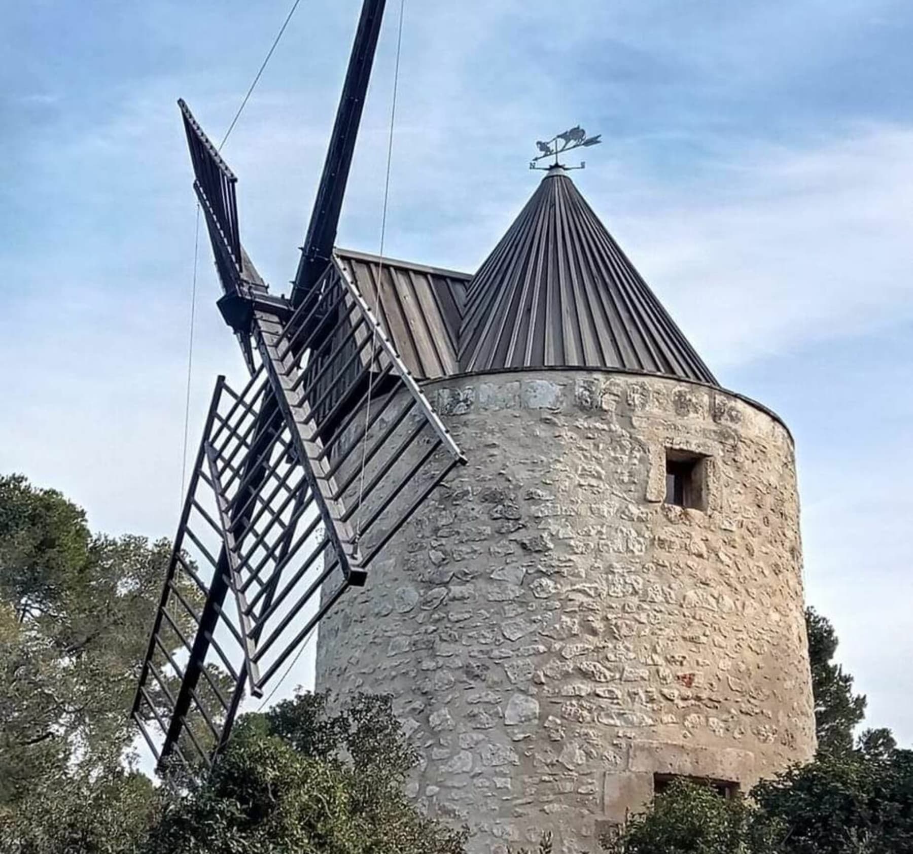 Randonnée Fontvieille - Les moulins de Daudet