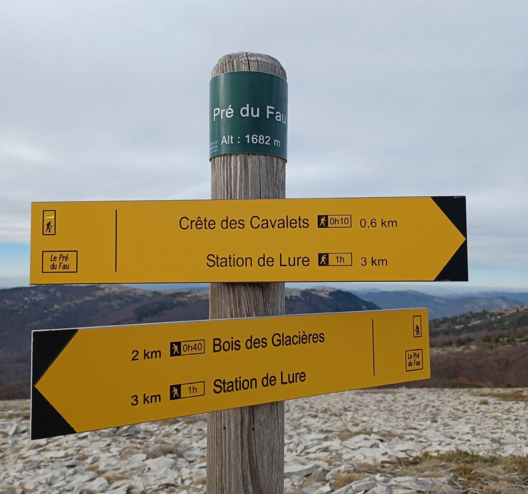 Randonnée Saint-Étienne-les-Orgues - Les crêtes de la montagne de Lure