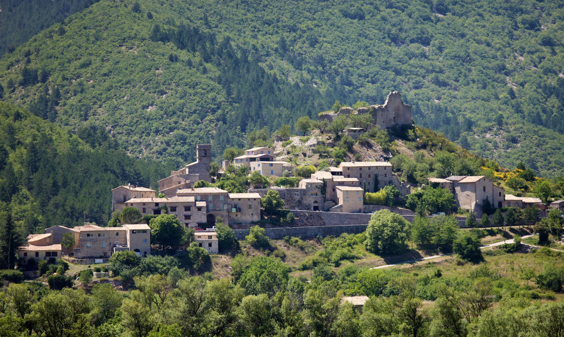 Randonnée Reilhanette - Superbe tour des Baronnies par le Col de Fontaube