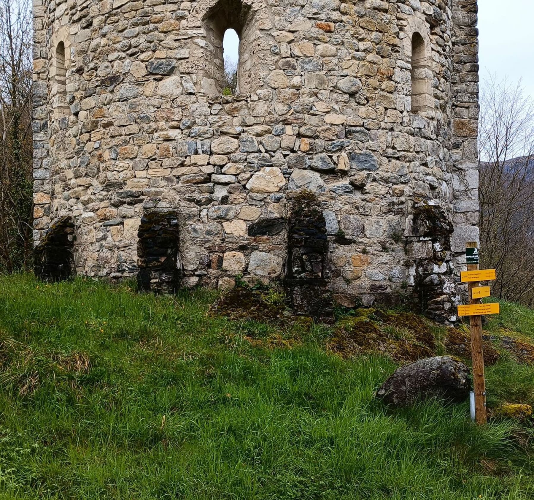 Randonnée Marignac - Boucle chapelles St-Roch, St-Martin et Tour de guet