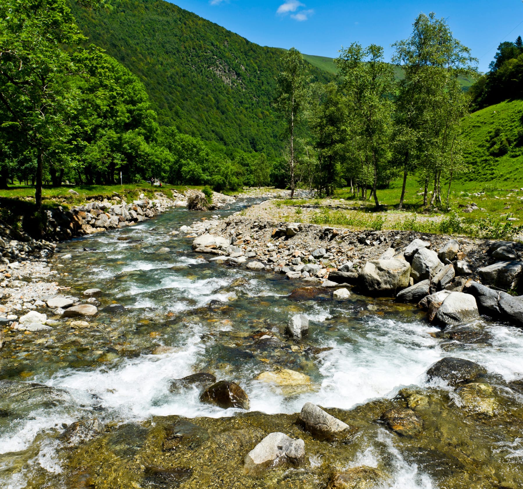 Randonnée Bagnères-de-Luchon - Virée à la Cascade de Sidonie en famille