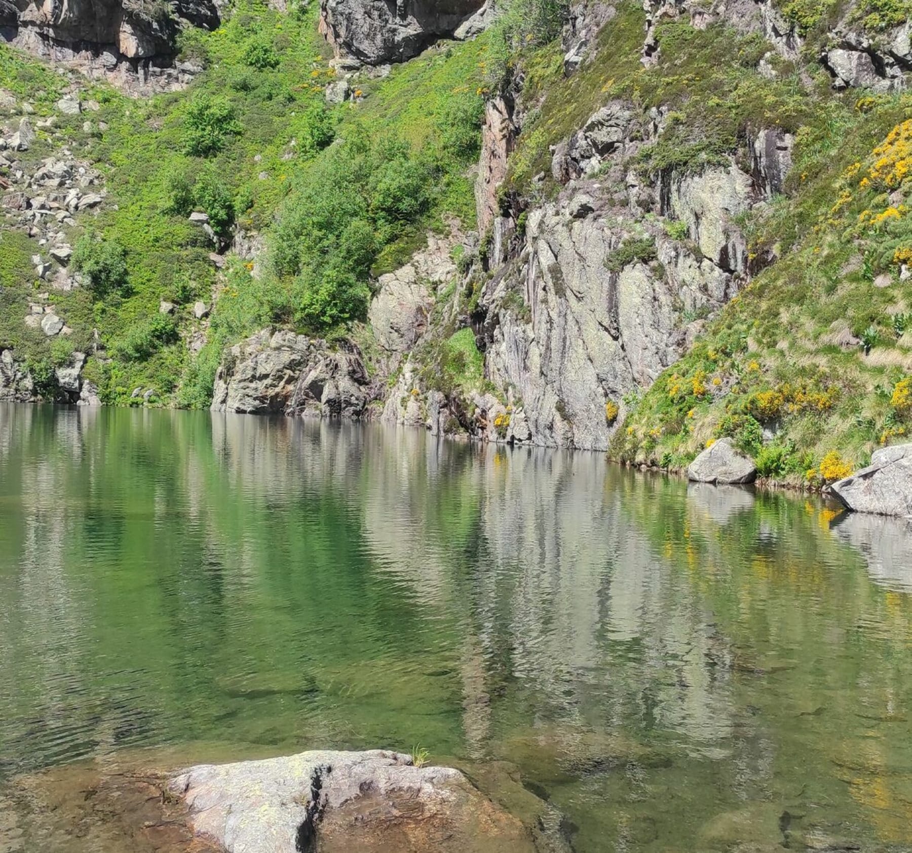 Randonnée Montferrier - L'Étang du Diable en Ariège