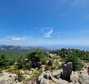 La Punta di a Vacca Morta depuis le refuge de Cartalavone - Porto-Vecchio - 2