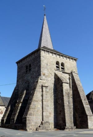 Toulx-Sainte-Croix en een oogje op de Pierres Jaumâtres - Toulx-Sainte-Croix - 2
