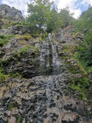 De waterval Saut du Gier en het mysterie rond het wrak van een vliegtuig - Le Bessat - 2