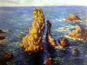 Aiguilles de Port-Coton et impressionnisme échevelé - Bangor - 2