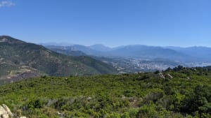Hoge toppen en panorama over de baai van Ajaccio - Decathlon - 4