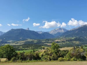 Lake Monteynard: blauwe lagune en hangende voetgangersbruggen - Mayres-Savel - 2