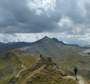 En passant par la Pointe de la Fresse, par les crêtes - Tignes - 2
