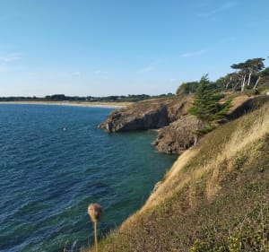 Plage des Govelins et le Grand Mont - Saint-Gildas-de-Rhuys - 2