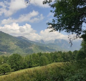 Morillon richting Rivière Enverse langs de Griffe - Verchaix - 2