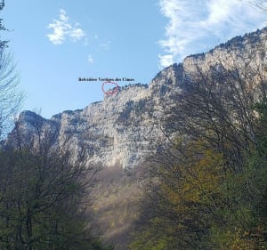 En dessous du Belvédère Vertige des Cimes - Noyarey - 2