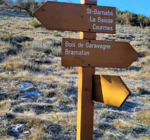 De La Roubine par Courmes et la Combe de L'Aïgre - Coursegoules - 2