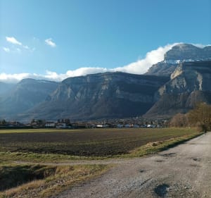 Promenade le long de l'Isère et retour par la plaine et l'atterrissage parapente à VTC - Marie - 3