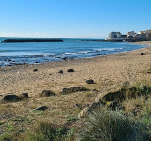 Port et bord de mer par la plage de la Roquille - Agde - 2