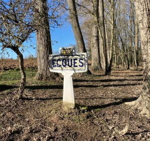 Belle rando hivernale le long de la Melde à Quiestède - Quiestéde - 2