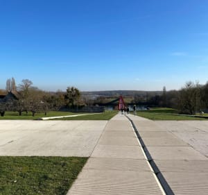 Promenade en vélo par le Rond-Point du Chêne et de l'Etang de la Folie - Pierre - 3