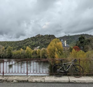 Vélo route: vallée du Tarn direction Ambialet - Albi - 2