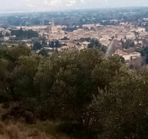 Vue sur les massifs qui entourent Avignon - Caumont-sur-Durance - 2