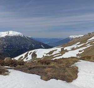 Balade enneigée au belvédère de l'homme de Pierre - Risoul - 2